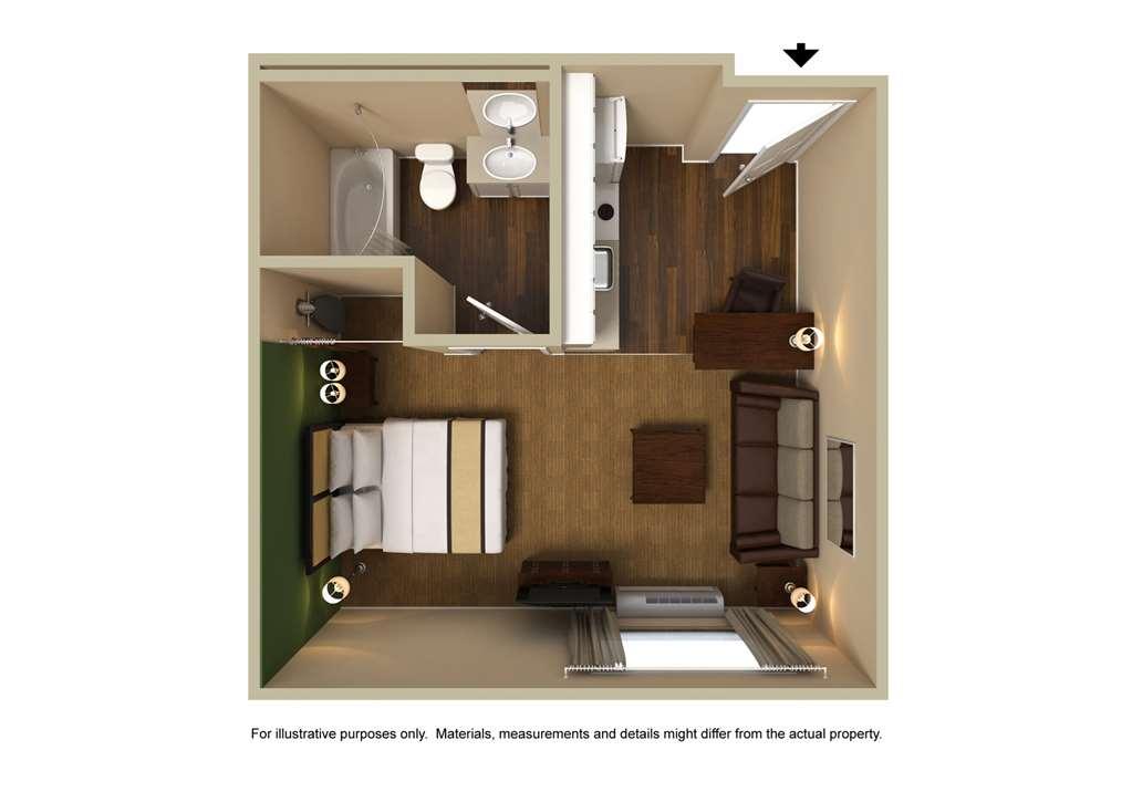 Extended Stay America Select Suites - Atlanta - Perimeter - Peachtree Dunwoody Номер фото